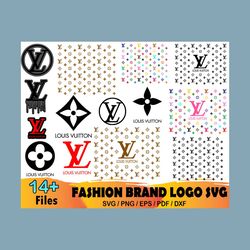 Retro Louis Vuitton Logo SVG Bundle