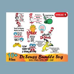 10 Dr Seuss Bundle Lorax Svg
