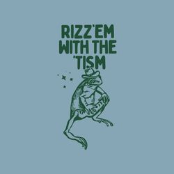 Rizz Em With The Tism Neurodiversity SVG