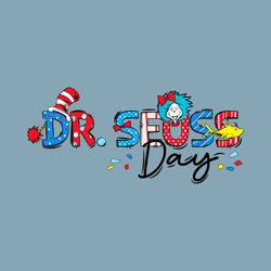 Happy Dr Seuss Day PNG