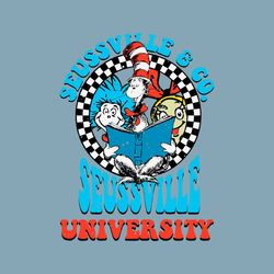 Seussville University Dr Seuss Friends SVG