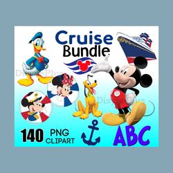 Mickey And Friends Cruise Bundle PNG