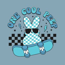 One Cool Peep Skateboard SVG