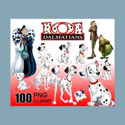 101 Dalmatians Disney Movies Bundle PNG