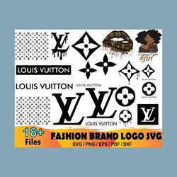 18 Louis Vuitton Bundle LV Svg