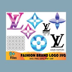 Louis Vuitton LV Logo Bundle SVG