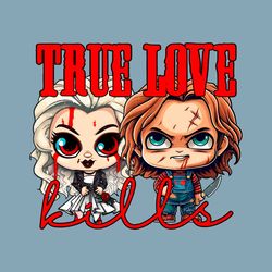 True Love Chucky and Tiffany Valentine PNG