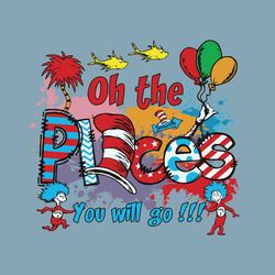 Oh The Places You Will Go Seussville SVG