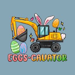 Eggs Cavator Happy Easter Day PNG