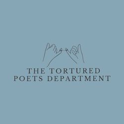 The Tortured Poets Department Hand SVG