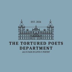 The Tortured Poets Department Taylor Est 2024 SVG