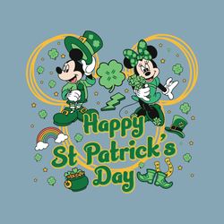 Disney Happy St Patricks Day SVG