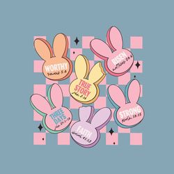 True Story Bunny Candy Christian Easter SVG
