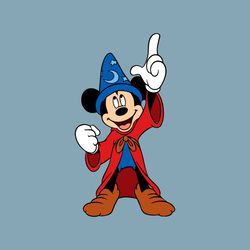 Magician Mickey Mouse 021 Svg Dxf Eps Pdf Png, Cricut, Cutting file, Vector, Clipart