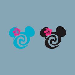 Disneyy Mickey Moana Mouse head head mouse plotter file SVG SVG download file plotter file