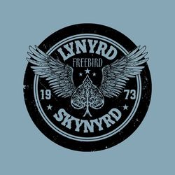 Lynyrd Skynyrd 'Freebird 1973' Lynyrd Skynyrd Png, Lynyrd Skynyrd Legend Png, Rock N' Roll Sublimation, Lynyrd Skynyrd