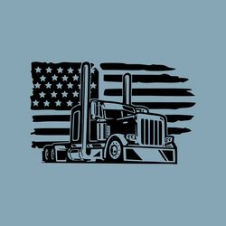US Semi truck Svg, Semi Truck Png, Truck Driver Png, Trucker Svg, 18 Wheeler Svg, Truck Clipart, Cut Files for Cricut, C
