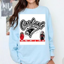 Cardinals svg, Cardinal svg, Cardinal mascot logo, School Spirit Shirt, Digital Cut File, School Pride Svg for Cricut an