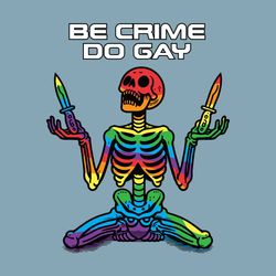 Funny Skeleton LGBT SVG