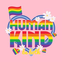 Human Kind Rainbow Flag LGBT