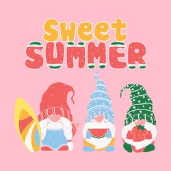 Sweet Summer Time Gnome Summer Vibes
