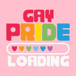 LGBT Pride Loading Rainbow Colors