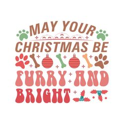 May Your Christmas Sublimation Dog SVG