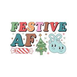 Festive Retro Christmas SVG Sublimation