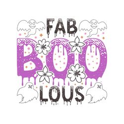 Fab Boo Lous Halloween SVG TShirt