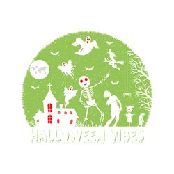 Halloween Vibes Halloween TShirt Design