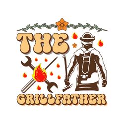 The Grillfather Father's Day Sublimation