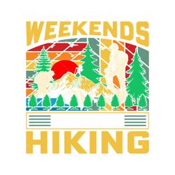 Weekends Are for Vintage Hiking TShirt