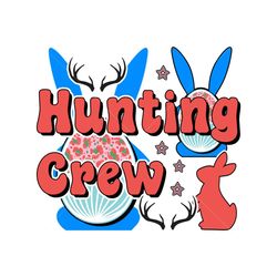 Hunting Crew Easter Sublimation TShirt