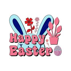 Happy Easter Day SVG Sublimation Graphic