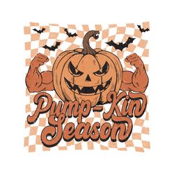 Pump Kin Season Png, Mens Halloween Png