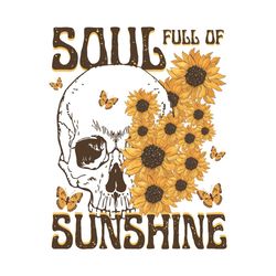 Soul Full of Sunshine Png, Summer Png