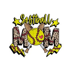 Softball Mama Png, Softball Shirt Design