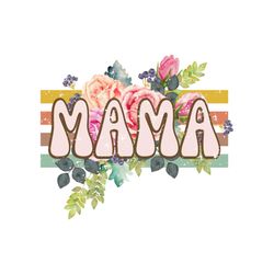 Retro Mama Png, Summer Mama Png