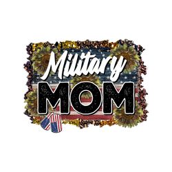 Aamerican Flag Png, Military Mom PNG