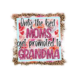 Promoted Grandma Sublimation Png