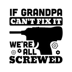 Father's Day SVG Grandpa Quote
