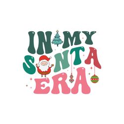 Retro Christmas SVG in My Santa Era