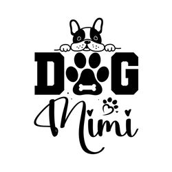 Dog Mimi Funny Cute Dog Svg