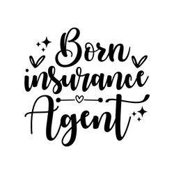 Born Insurance Agent Svg