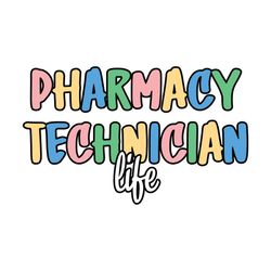 Love Heart Pharmacy Tech SVG