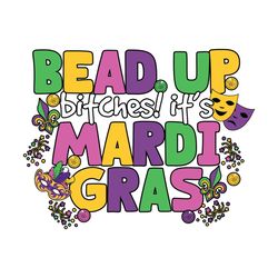 Bead Up Mardi Gras SVG