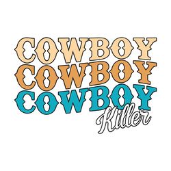 Cowboy Western Groovy SVG
