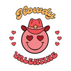 Peaceful Howdy Valentine Cowboy SVG