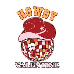 Disco Ball Hat Western Valentine