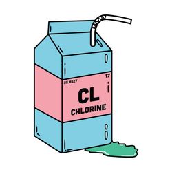 Chlorine Juice Box Science SVG